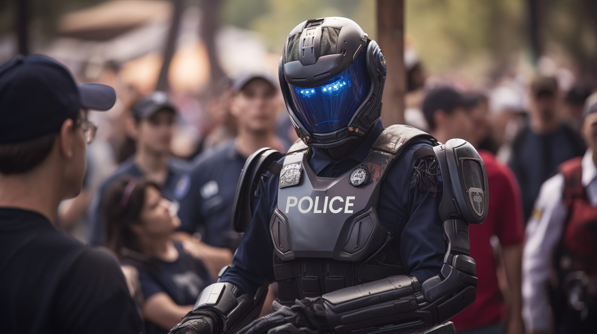 Thailand Deploys AI Police Cyborg During Songkran Festival to Enhance Public Safety